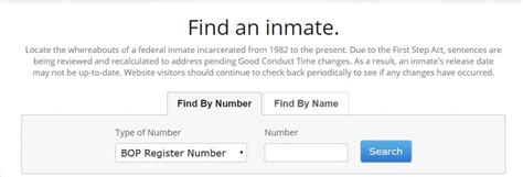 Even if you entered another type of number for your search, this shows the inmate's Federal Bureau of Prisons Register Number. Age This is based on the inmate's date of birth, so it shows current age rather than age at release. If the inmate is known to be deceased, that will appear in the "Date Released" column. Race Self-explanatory. 